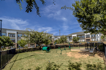 On-site dog park